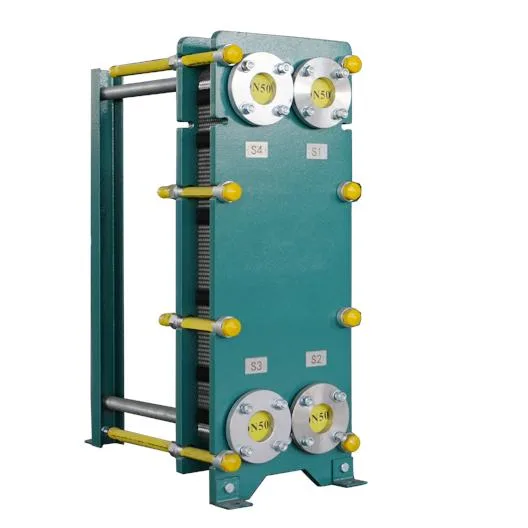 Removable plate heat exchanger