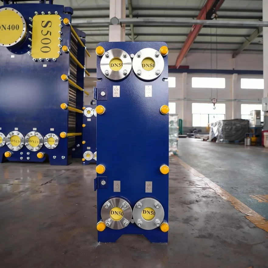 Removable plate heat exchanger