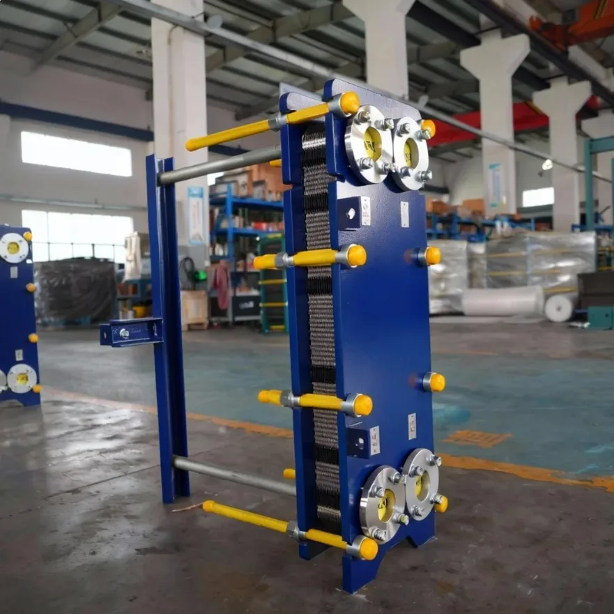 Removable plate heat exchanger