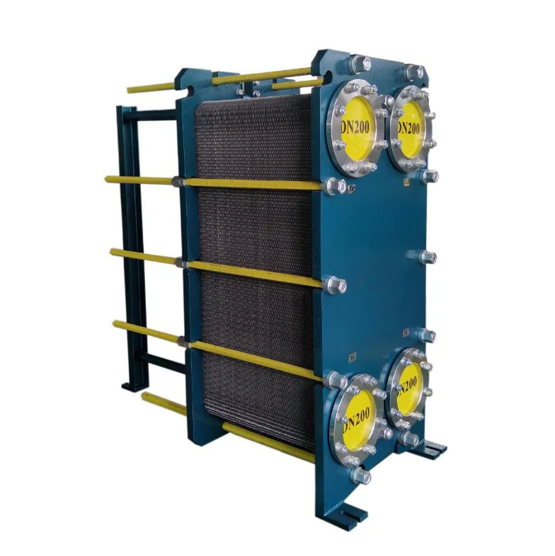 Wide channel plate heat exchanger