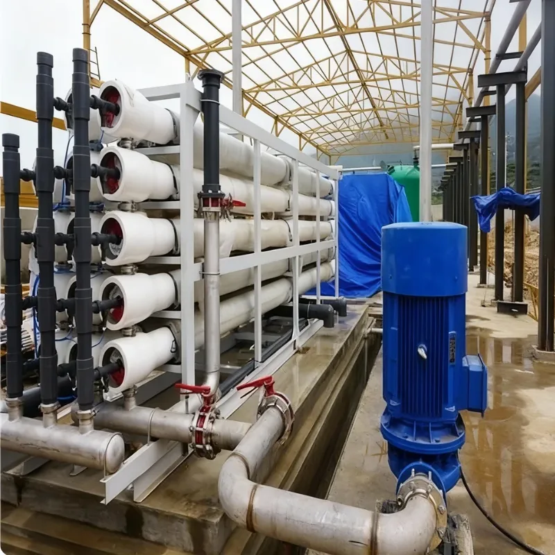 Seawater desalination (RO) wastewater treatment system