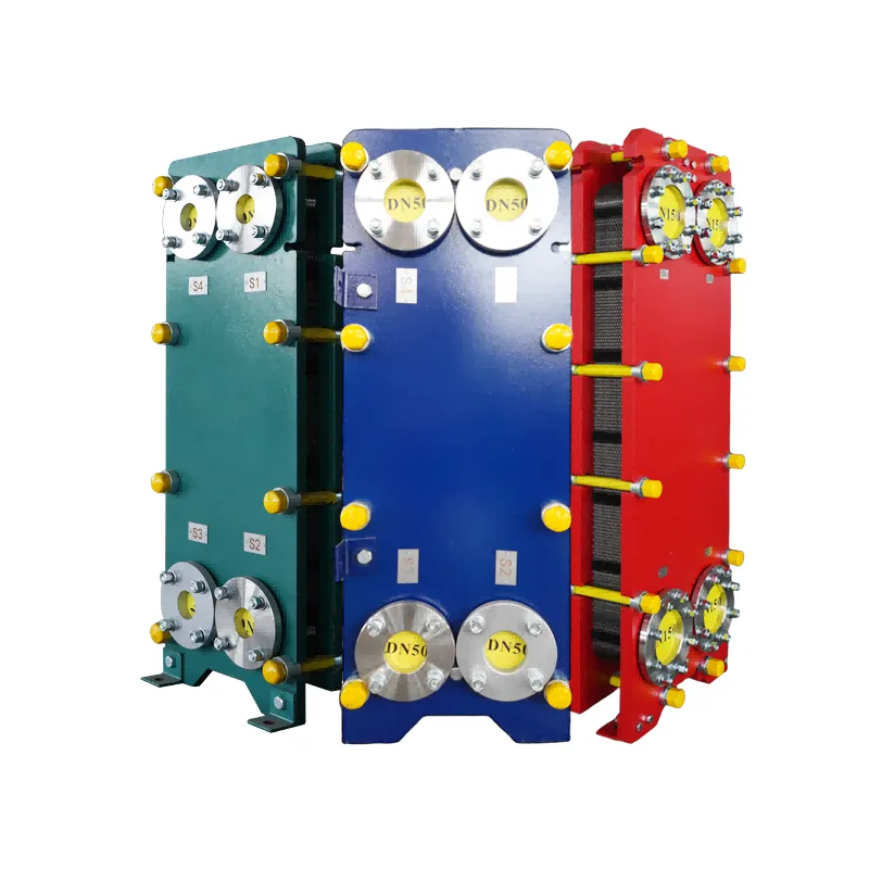Removable plate heat exchanger