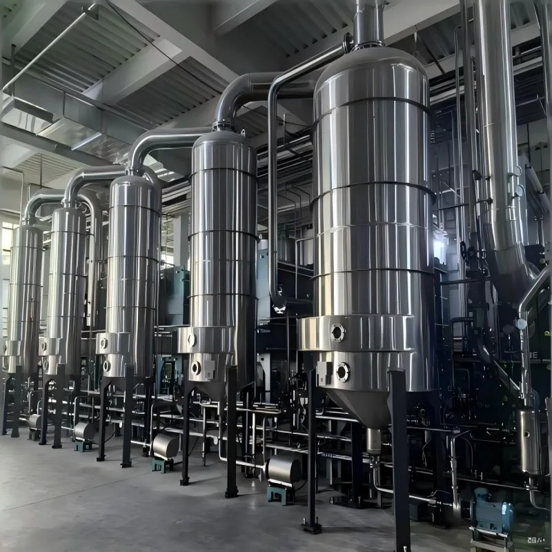 Four-effect evaporation system